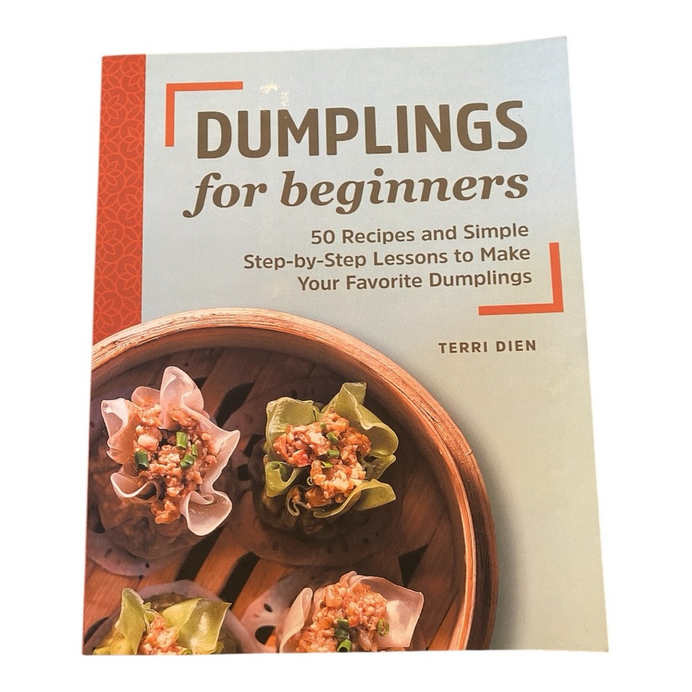 NWT Paperback Book “DUMPLINGS for beginners”